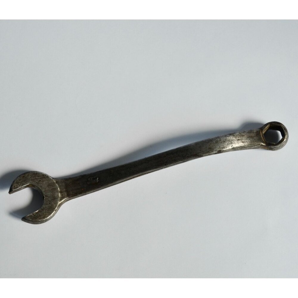 Vintage Ford M48 Script Combination Wrench M 48 Open & Box End